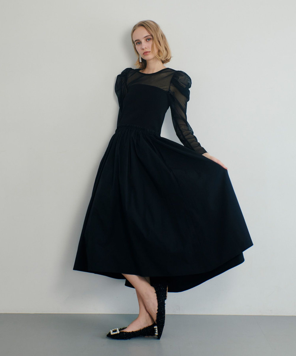 LOULOU WILLOUGHBY】ビスチェニットワンピース|allureville OFFICIAL