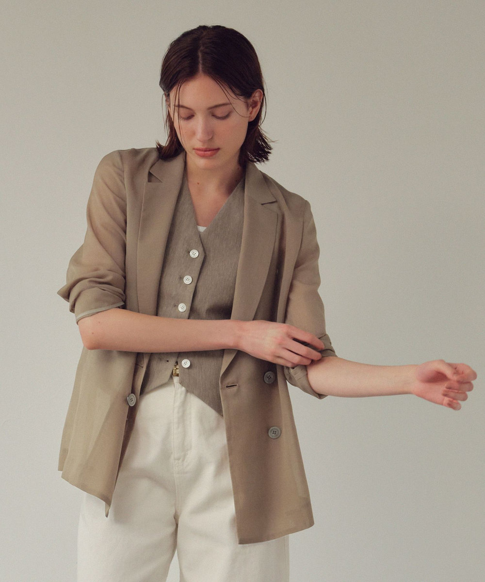 allureville/シアーオーガンジ-JK ワルツシアーオーガンジャケット|allureville OFFICIAL SITE / ONLINE