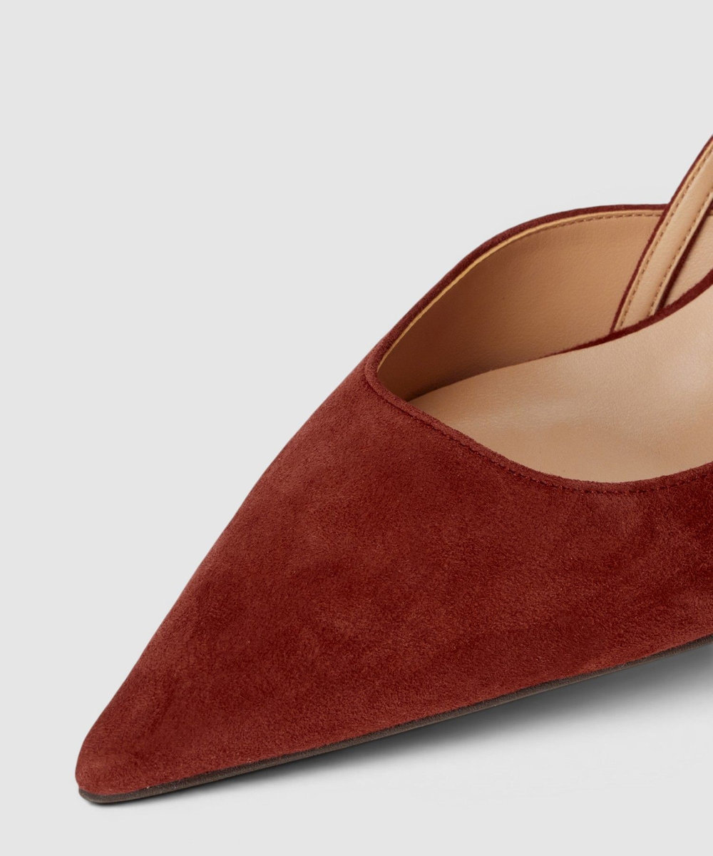 allureville スリングバックパンプス レッド系 (46)