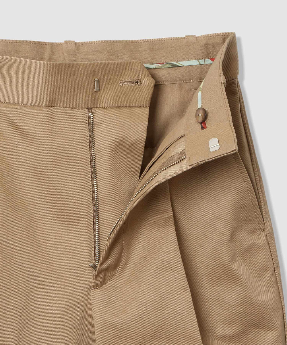 LOULOU WILLOUGHBY 【LOULOU WILLOUGHBY】タックチノパンツ ベージュ (11)