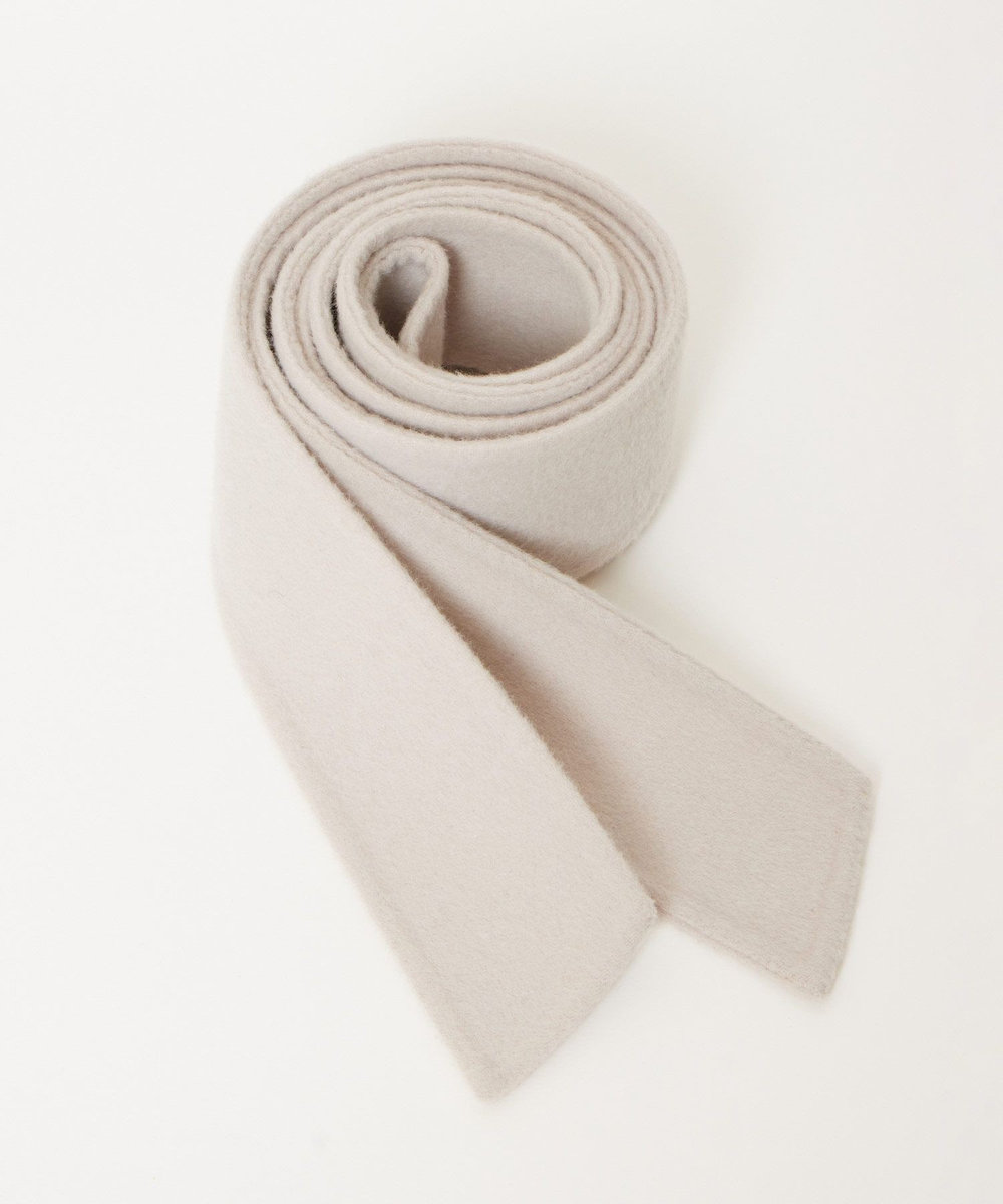 allureville カシミヤ混リバービックショールコート ベージュ (11)