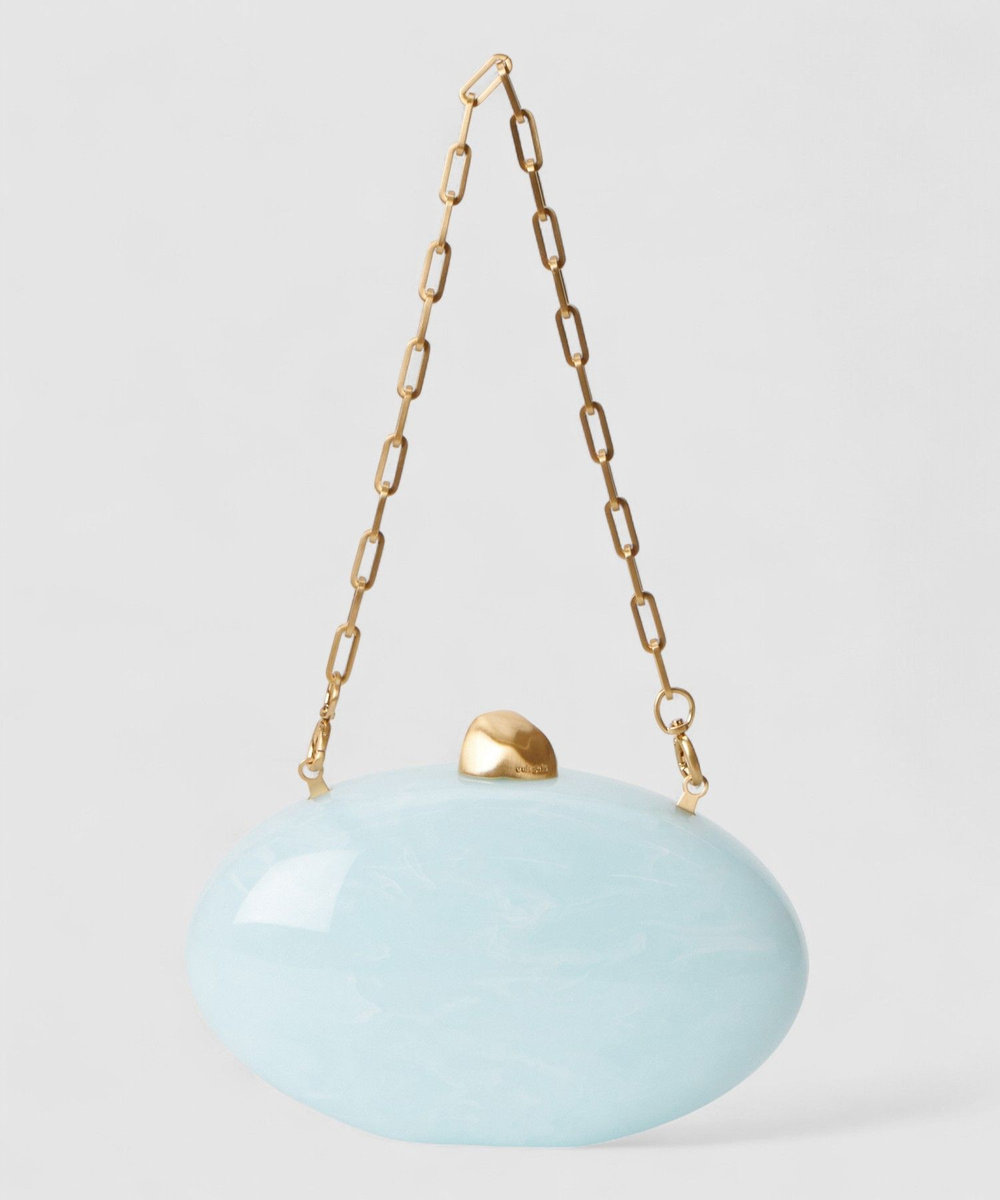 buying 【CULT GAIA(カルト ガイア)】EVIANA クラッチバッグ ライトブルー (62)