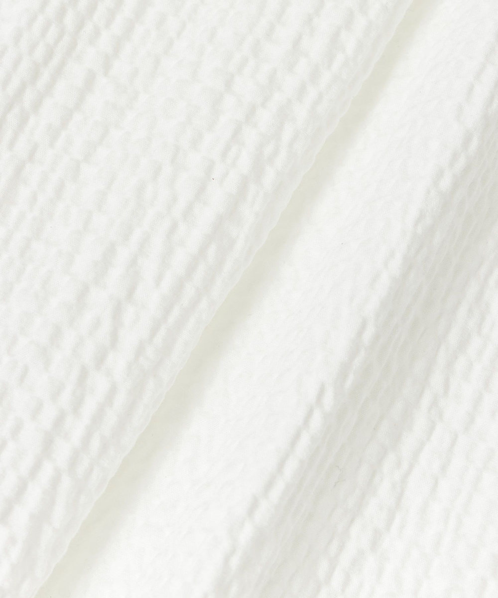 LOULOU WILLOUGHBY 【LOULOU WILLOUGHBY】リップルタックワンピース ホワイト (01)