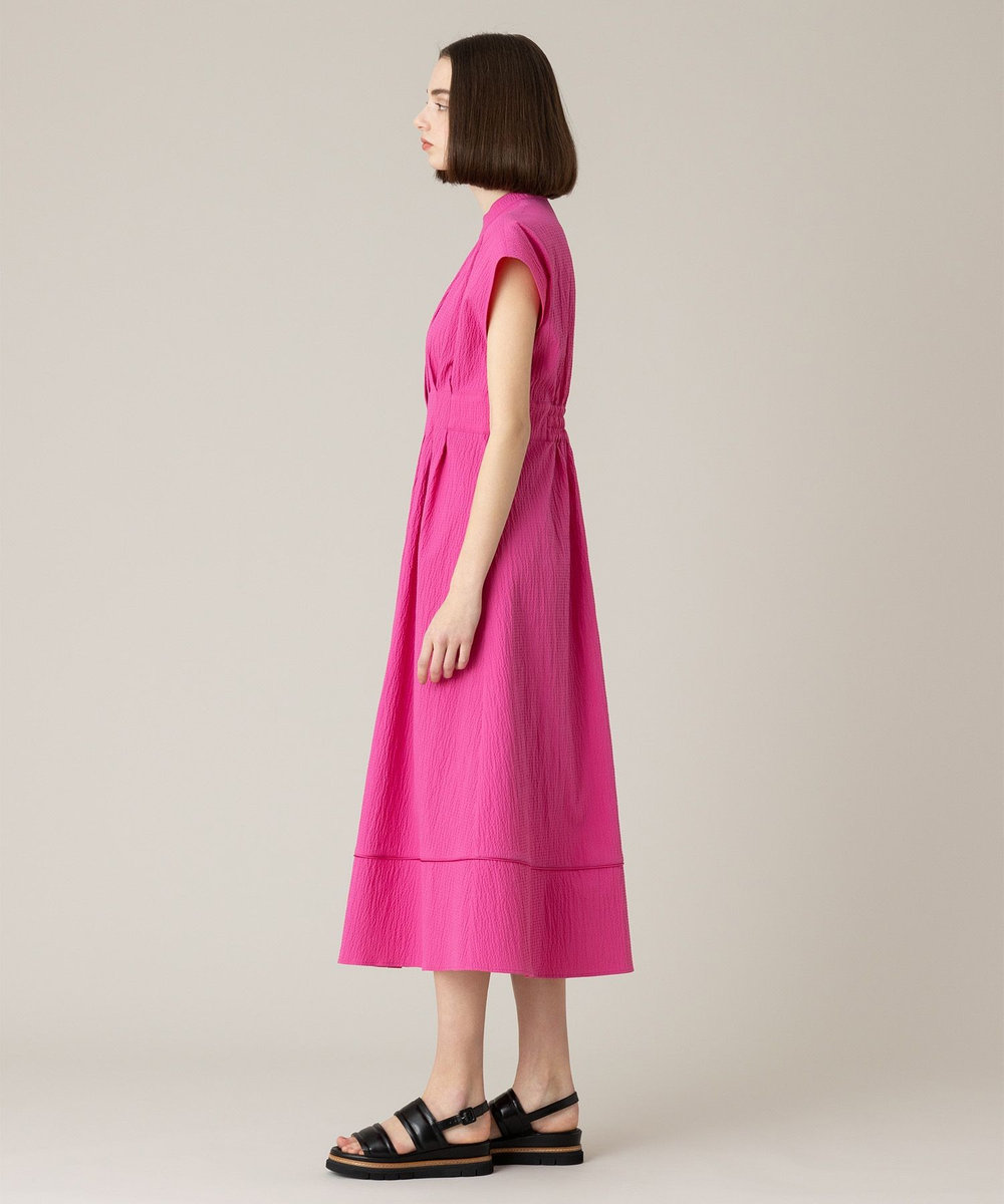 LOULOU WILLOUGHBY 【LOULOU WILLOUGHBY】リップルタックワンピース ピンク (41)