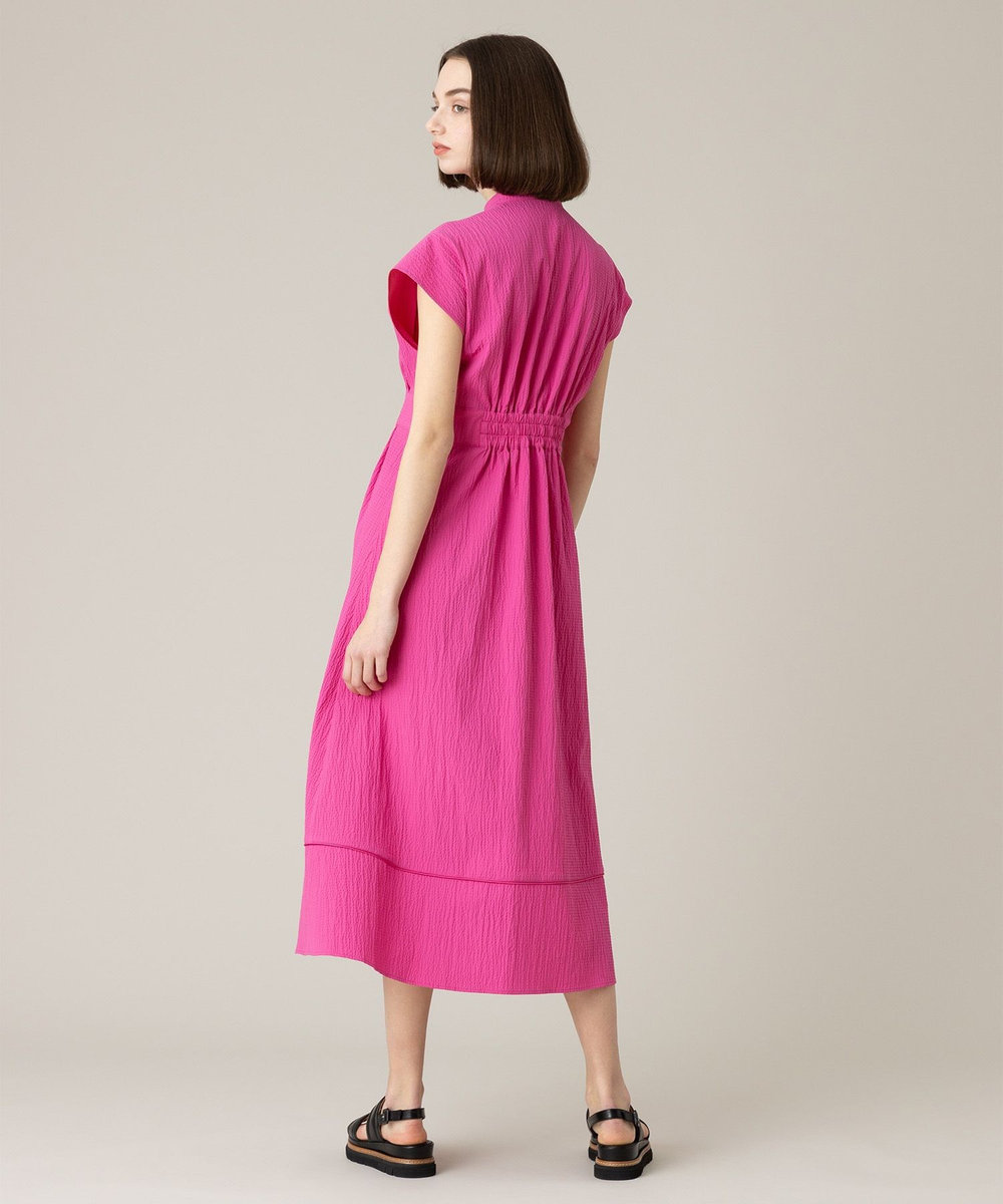 LOULOU WILLOUGHBY 【LOULOU WILLOUGHBY】リップルタックワンピース ピンク (41)