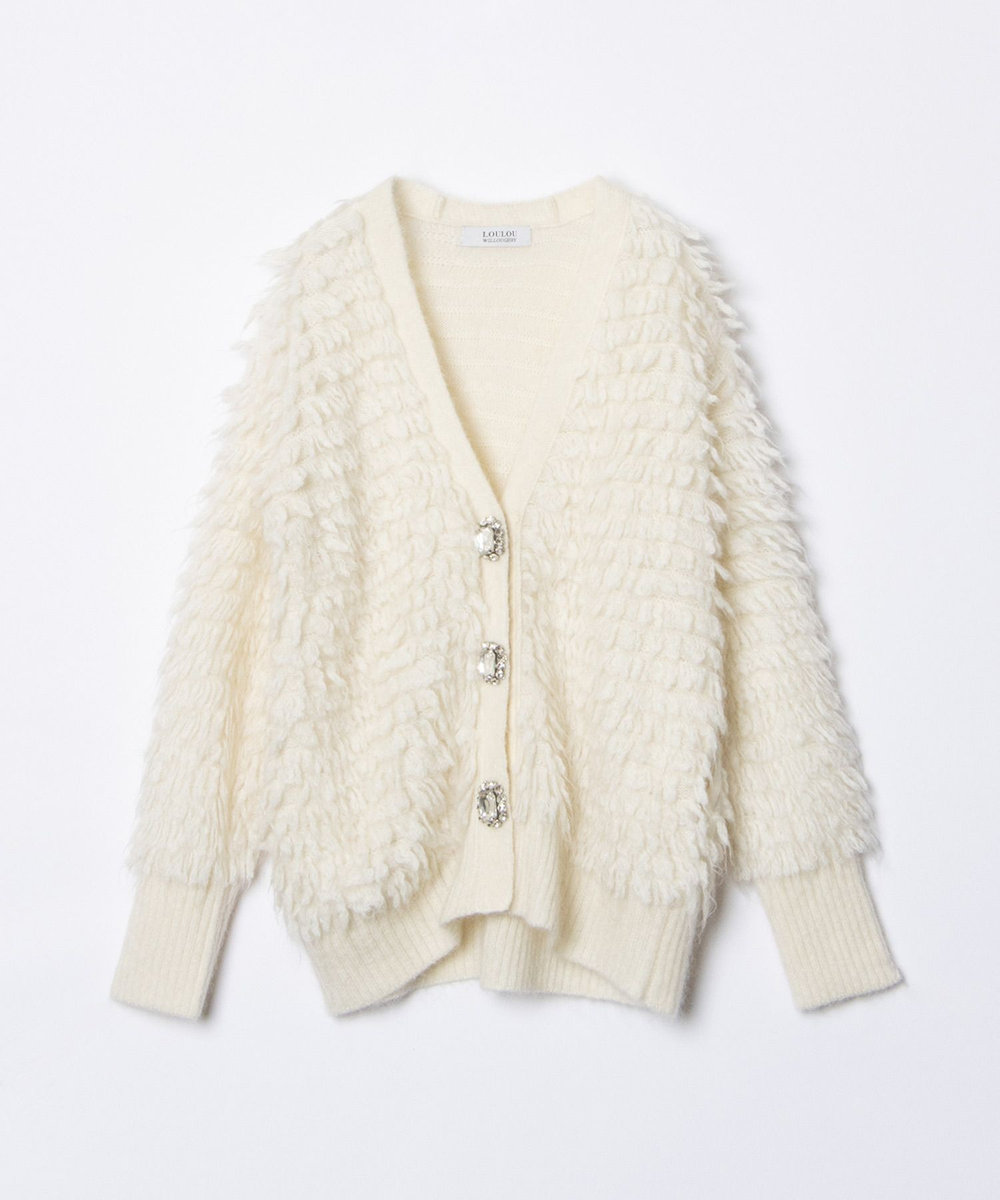 LOULOU WILLOUGHBY 【LOULOU WILLOUGHBY】トイプードルカーディガン オフホワイト (02)