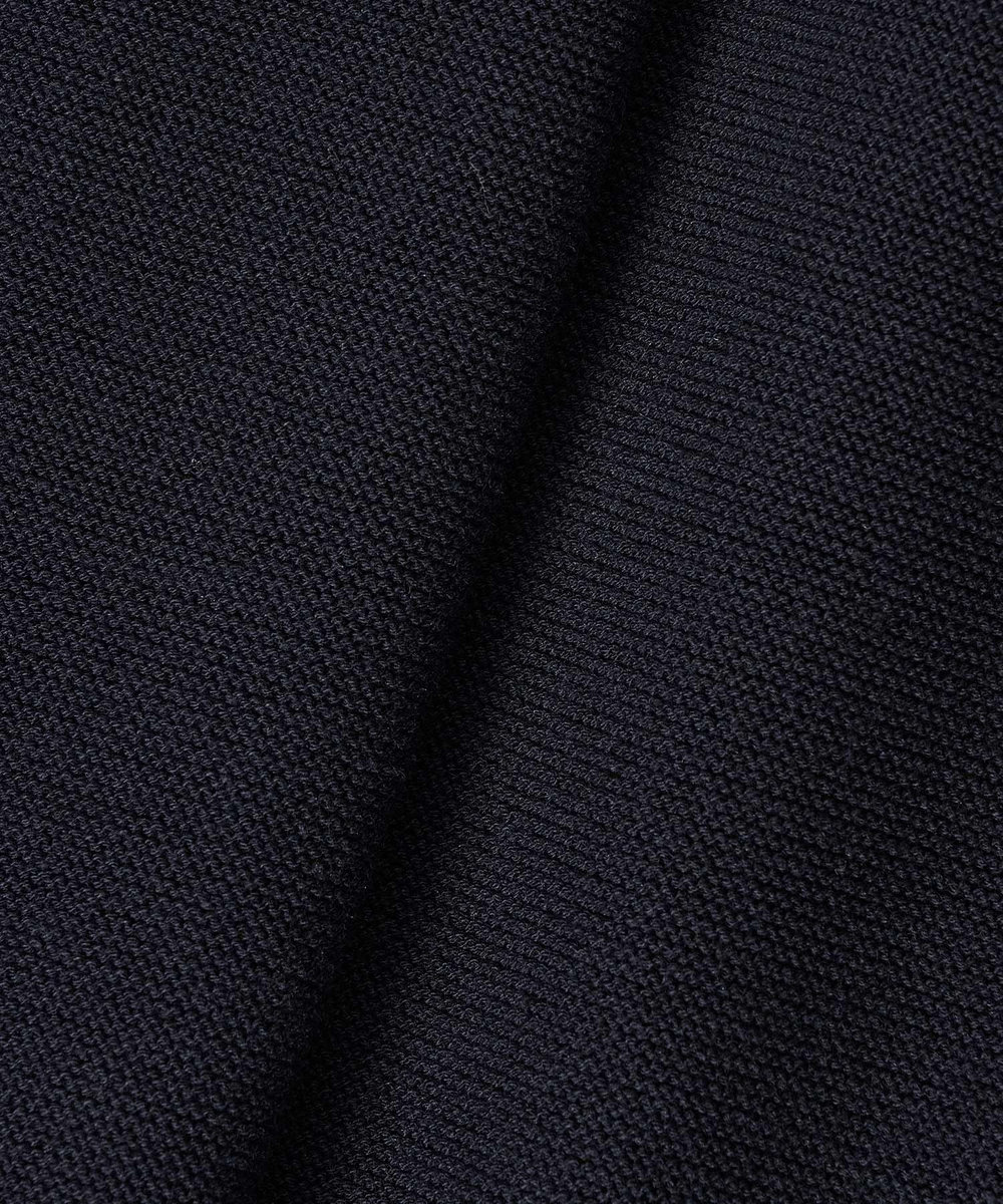 allureville ガーターノーカラーニットジャケット ネイビー (65)