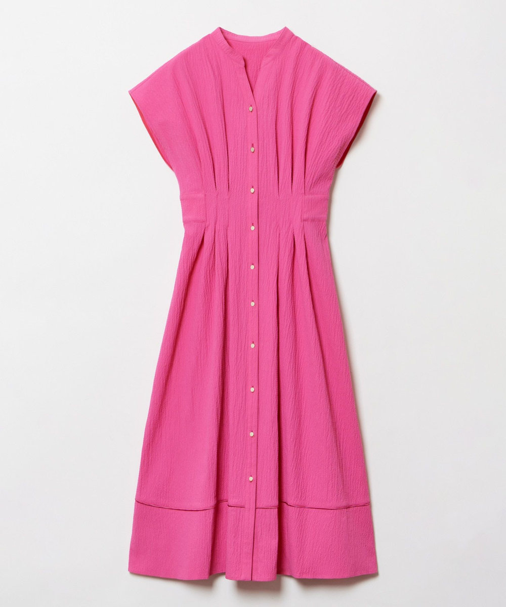 LOULOU WILLOUGHBY 【LOULOU WILLOUGHBY】リップルタックワンピース ピンク (41)