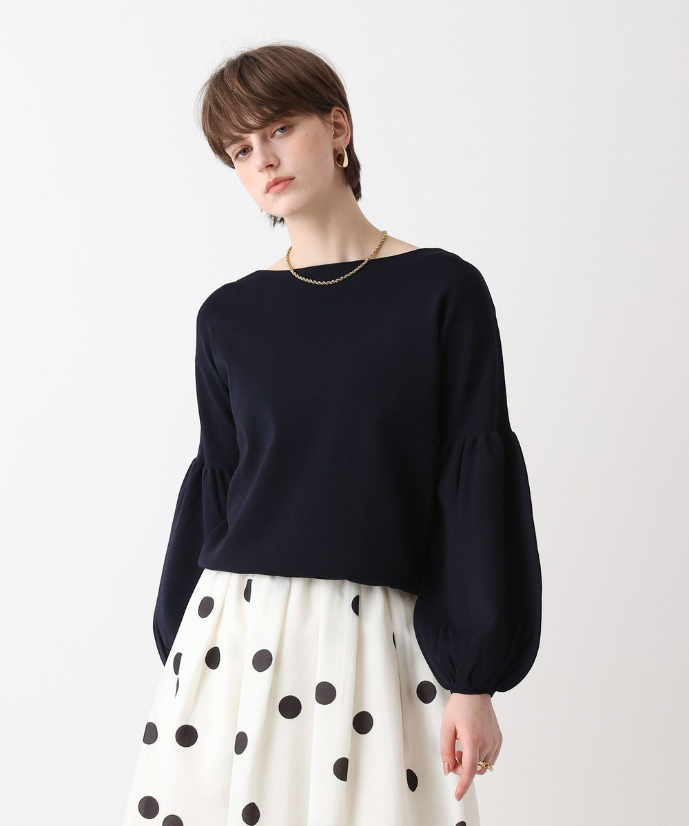 allureville ビショップＳＬプルオーバー ネイビー (65)