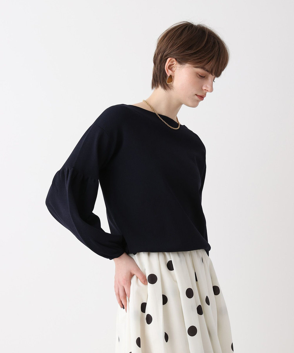 allureville ビショップＳＬプルオーバー ネイビー (65)