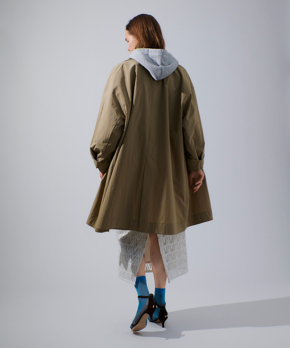 ステンカラーフレアコート|allureville OFFICIAL SITE / ONLINE SHOP