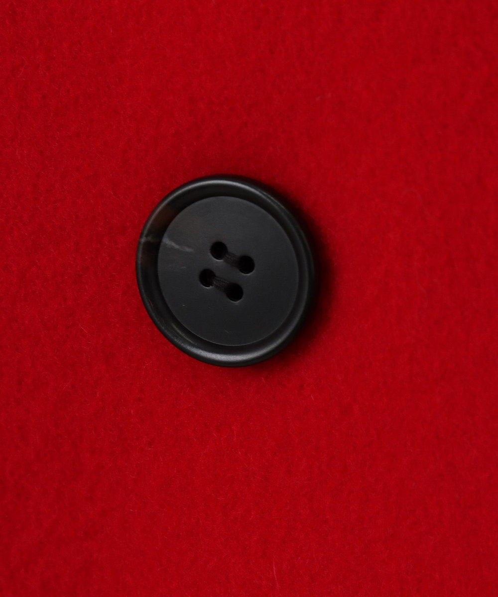 allureville リバーショールカラーミドルタケコート レッド (43)