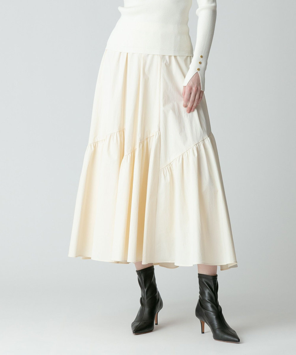 ◇バイヤス切替ギャザースカート|allureville OFFICIAL SITE / ONLINE