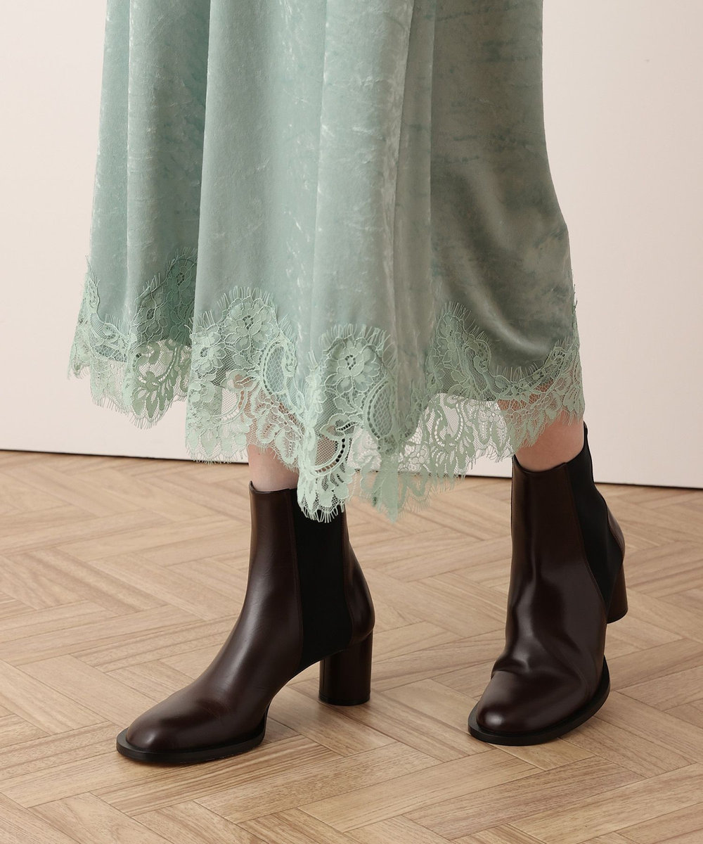allureville ベロアレースコンビスカート ミントグリーン (73)