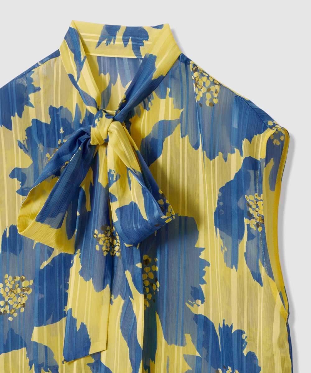 allureville WEB ルミネ別注 シアーヨウリュウブラウス イエロー系 (26)