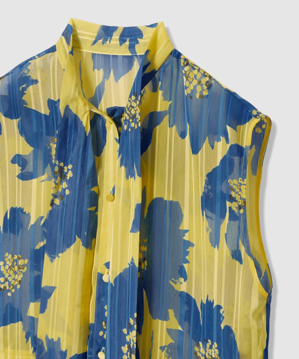 allureville WEB ルミネ別注 シアーヨウリュウブラウス イエロー系 (26)