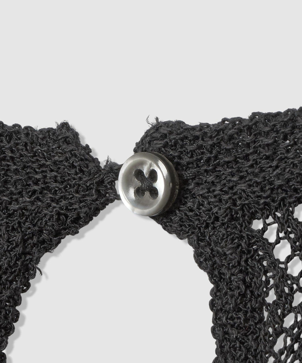 allureville レースニットワンピース ブラック (95)