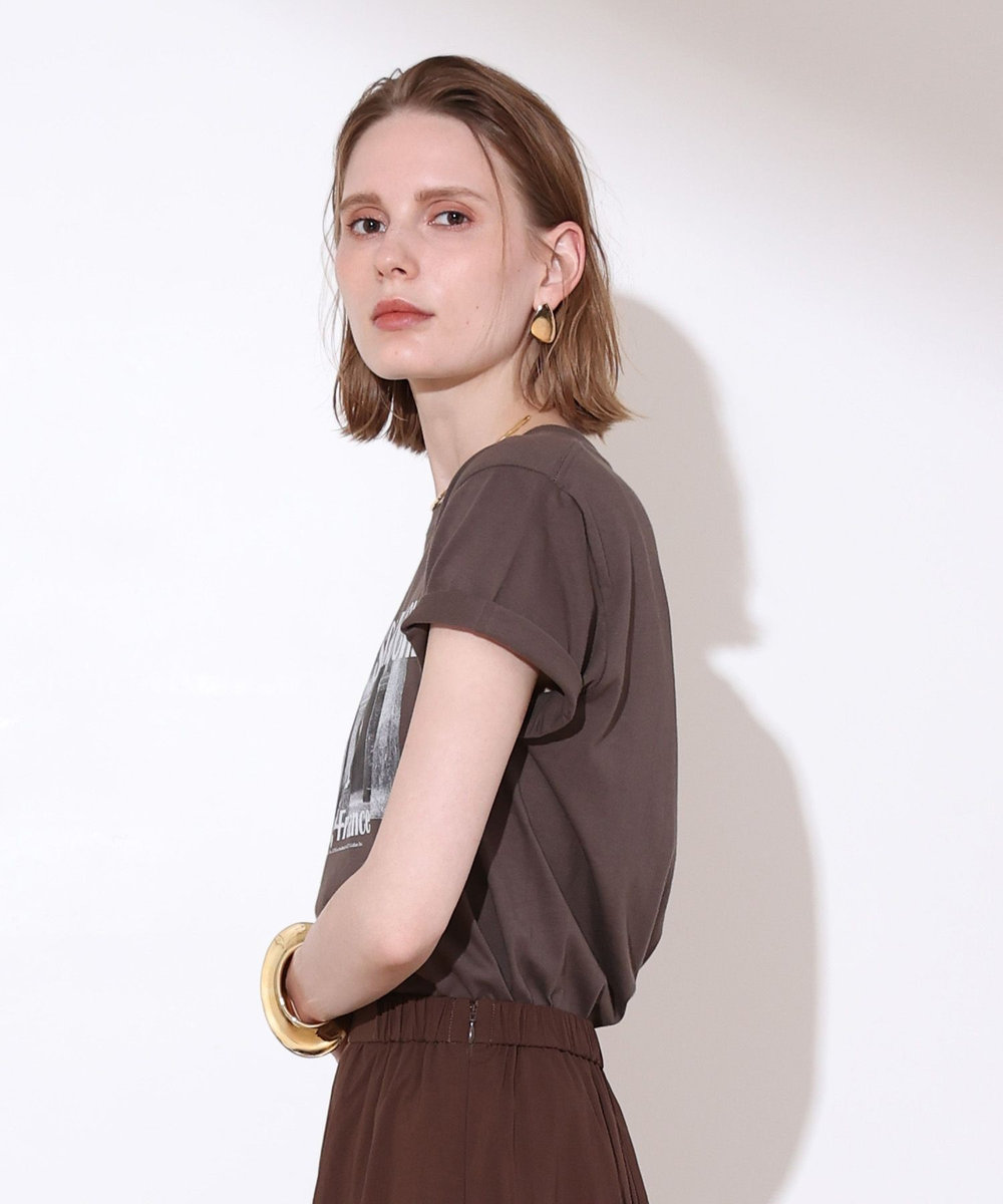 allureville PARIS ロゴT モカ (85)