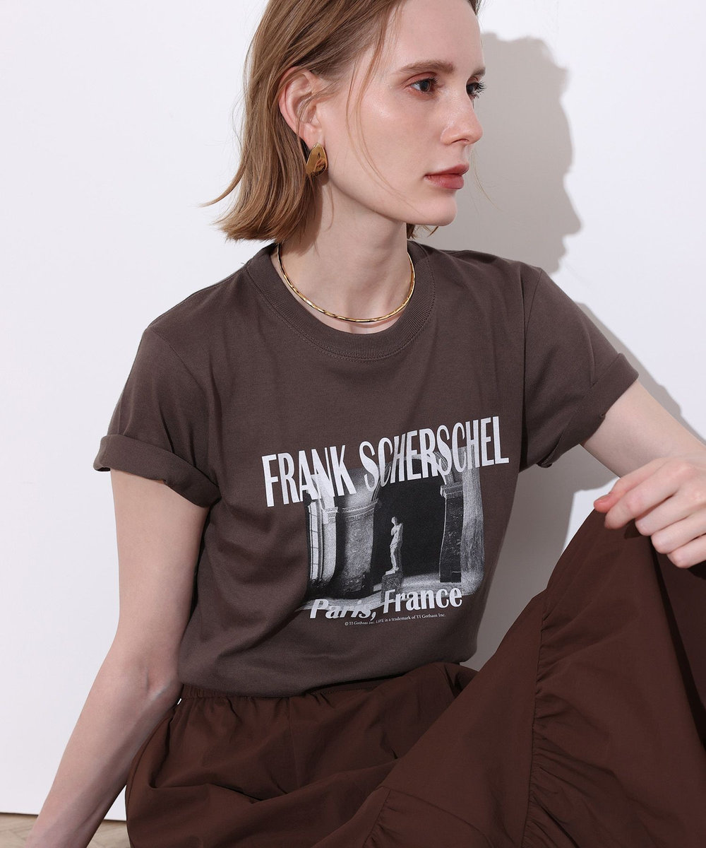 allureville PARIS ロゴT モカ (85)