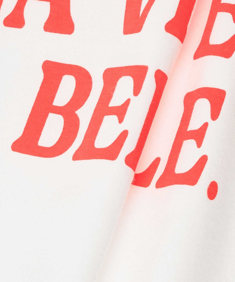 allureville WEB ルミネ別注 ロゴプリントＴシャツ オフホワイト (02)