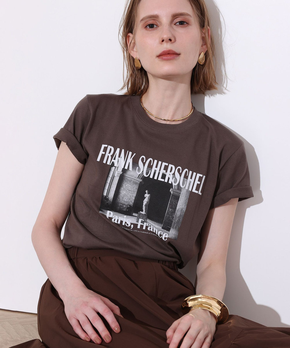 allureville PARIS ロゴT モカ (85)