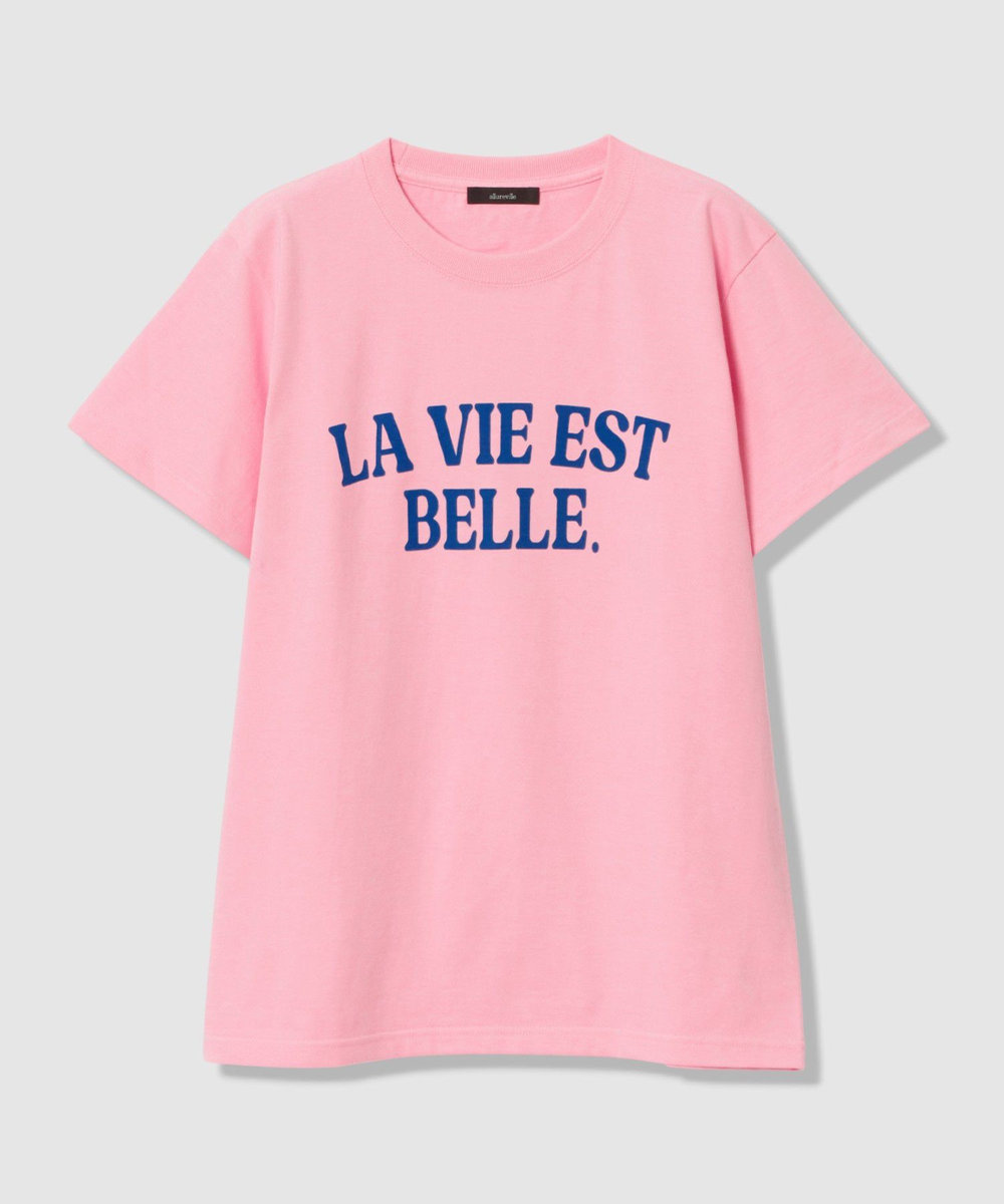 allureville WEB ルミネ別注 ロゴプリントＴシャツ ピンク (41)