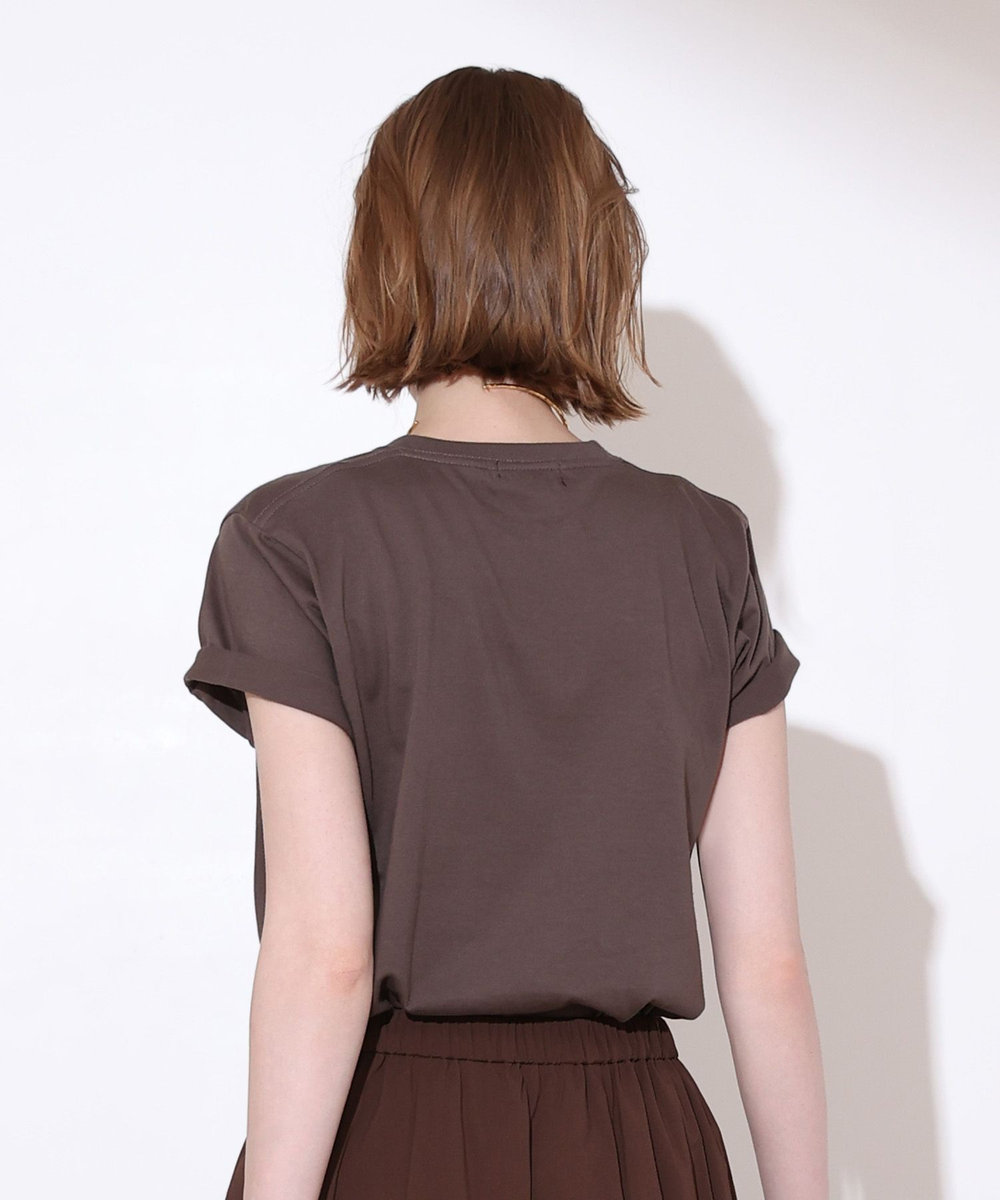 allureville PARIS ロゴT モカ (85)