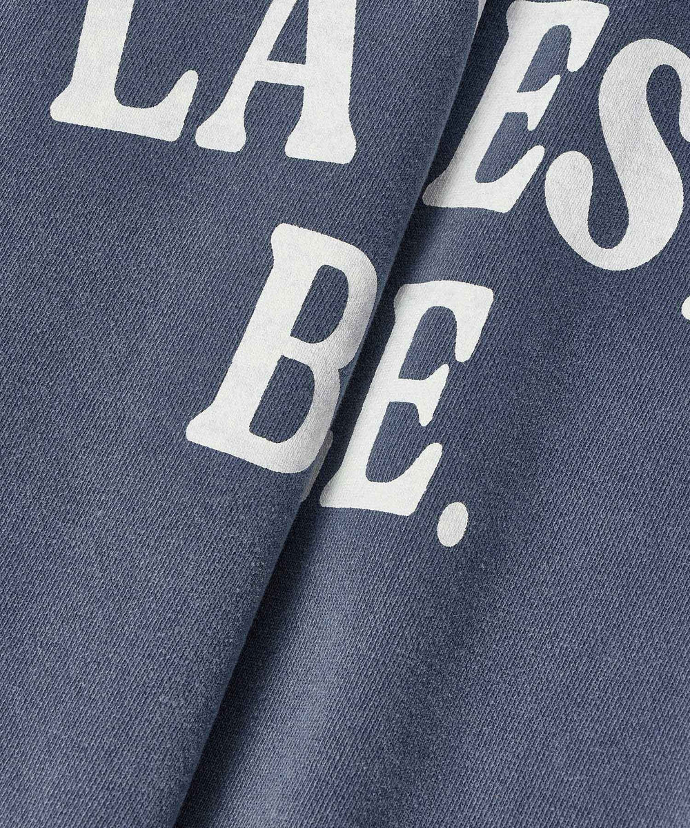 allureville ピグメントダイロゴスウェット ネイビー (65)