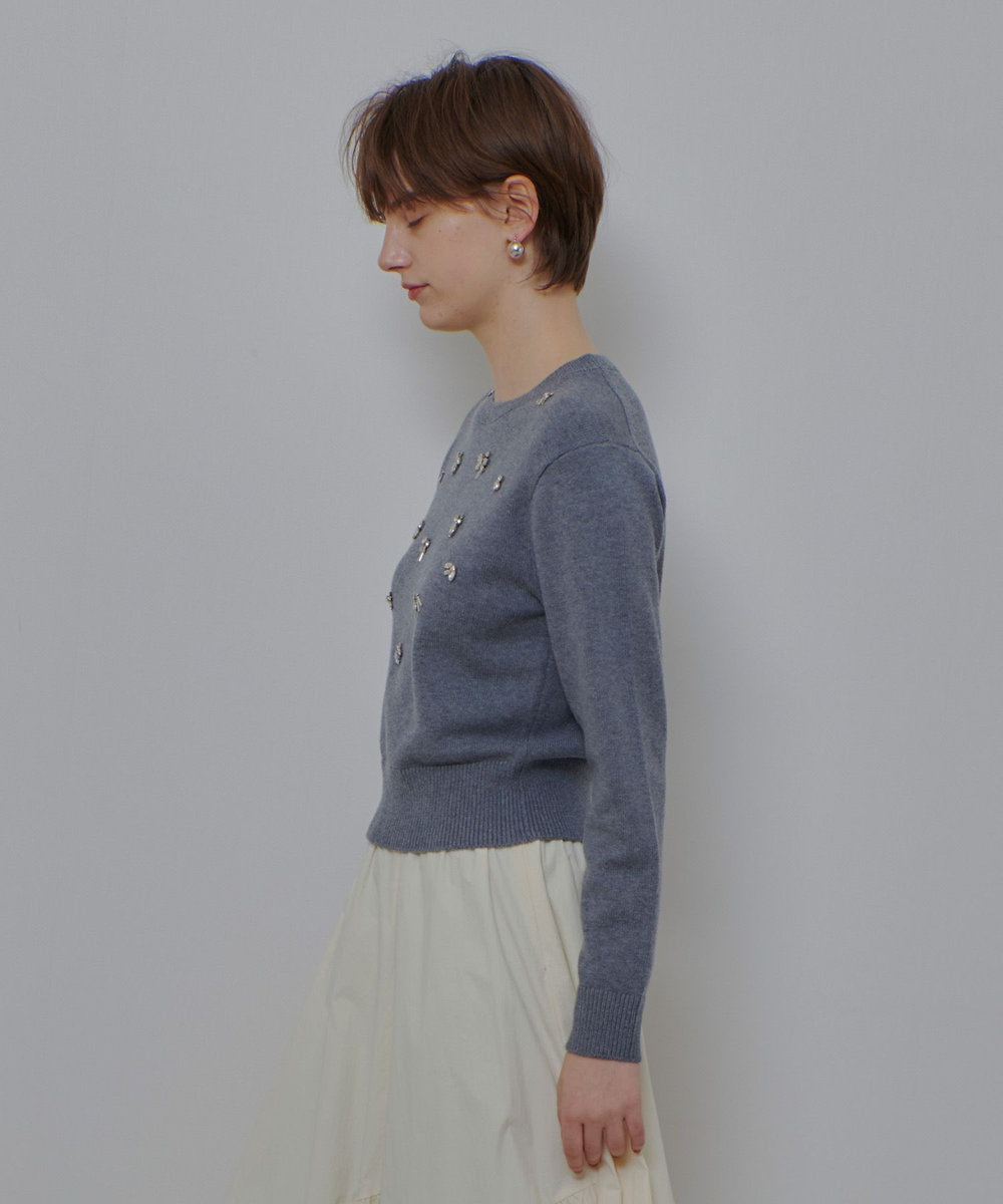 allureville ビジュープルオーバー グレー (92)