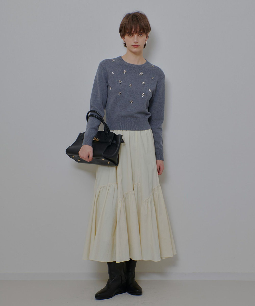 allureville ビジュープルオーバー グレー (92)