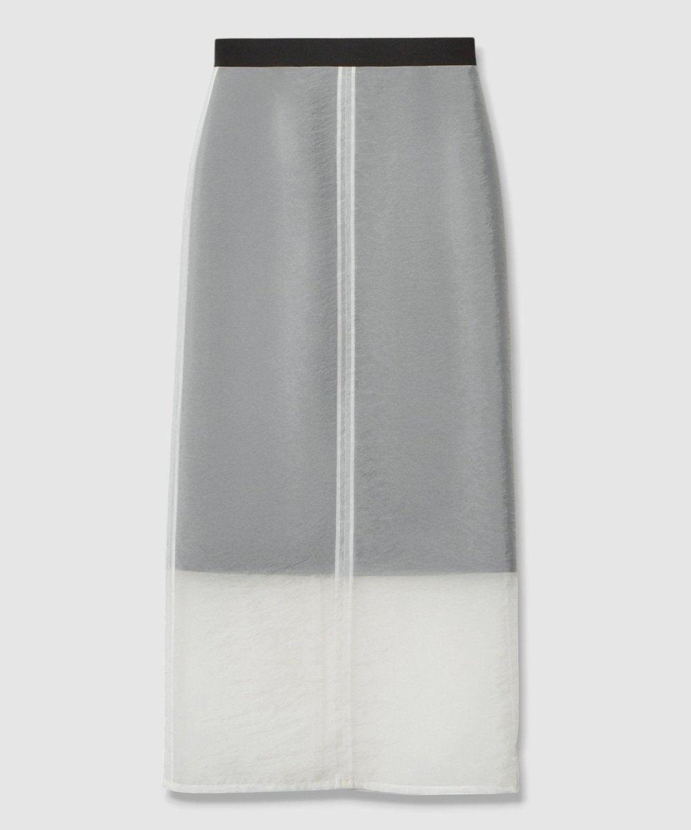 allureville シアーレイヤードタイトスカート オフホワイト (02)