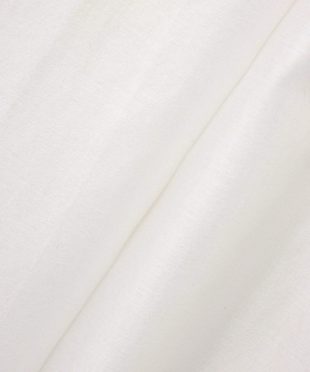 allureville ナチュラルオーガンジーシャツブラウス ホワイト (01)