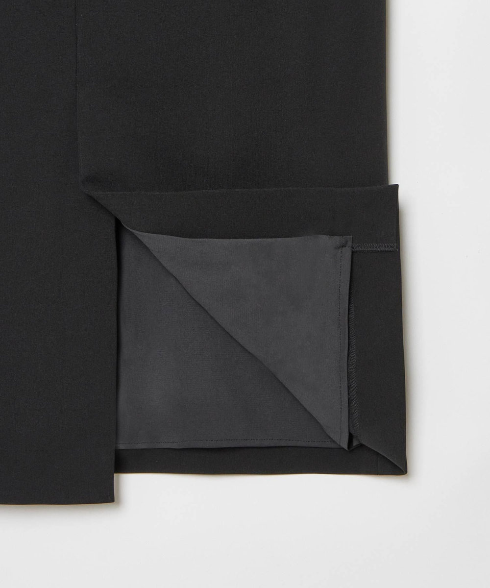 LOULOU WILLOUGHBY 【LOULOU WILLOUGHBY】カメリアポンチタイトスカート ブラック (95)