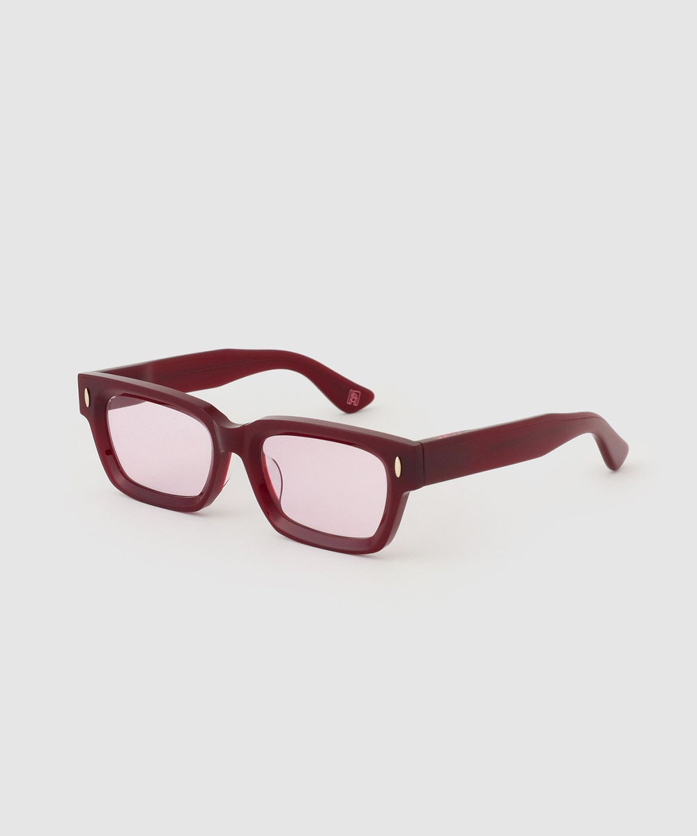 buying 【HEYEP (ヘイップ)】 CHUNKY SQUARE EYEWEAR レッド系 (46)