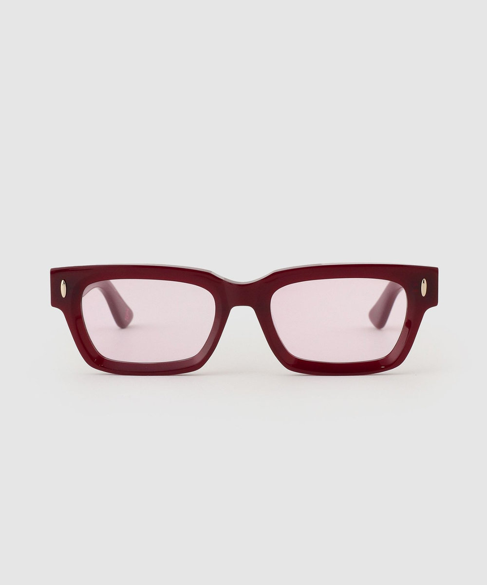 buying 【HEYEP (ヘイップ)】 CHUNKY SQUARE EYEWEAR レッド系 (46)