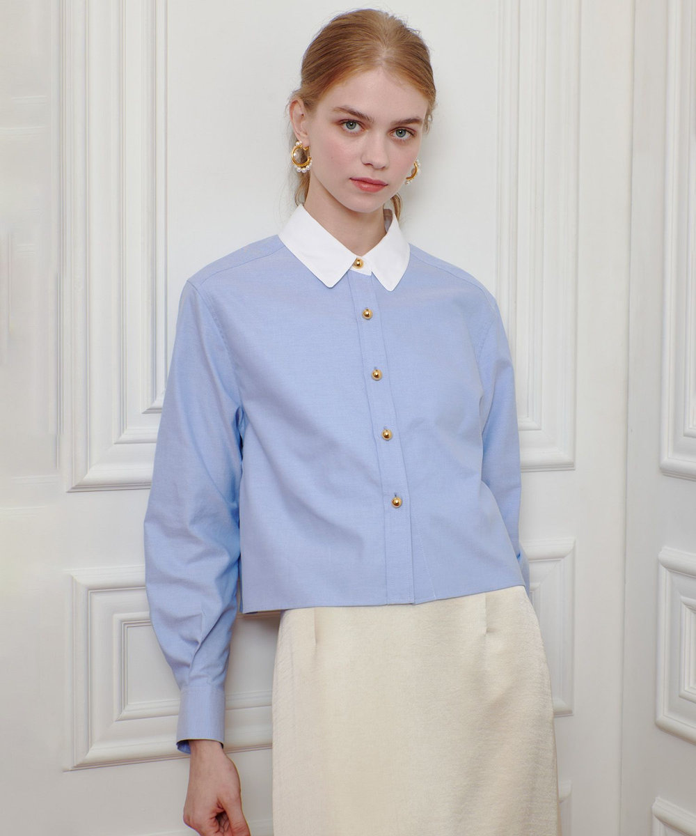 LOULOU WILLOUGHBY】クレリックシャツ|allureville OFFICIAL SITE