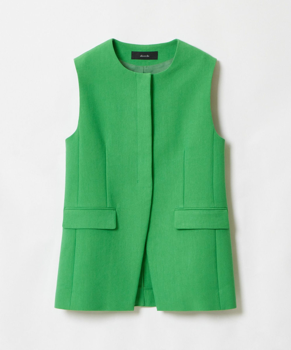 リネン混ジレ|allureville OFFICIAL SITE / ONLINE SHOP｜アルアバイル