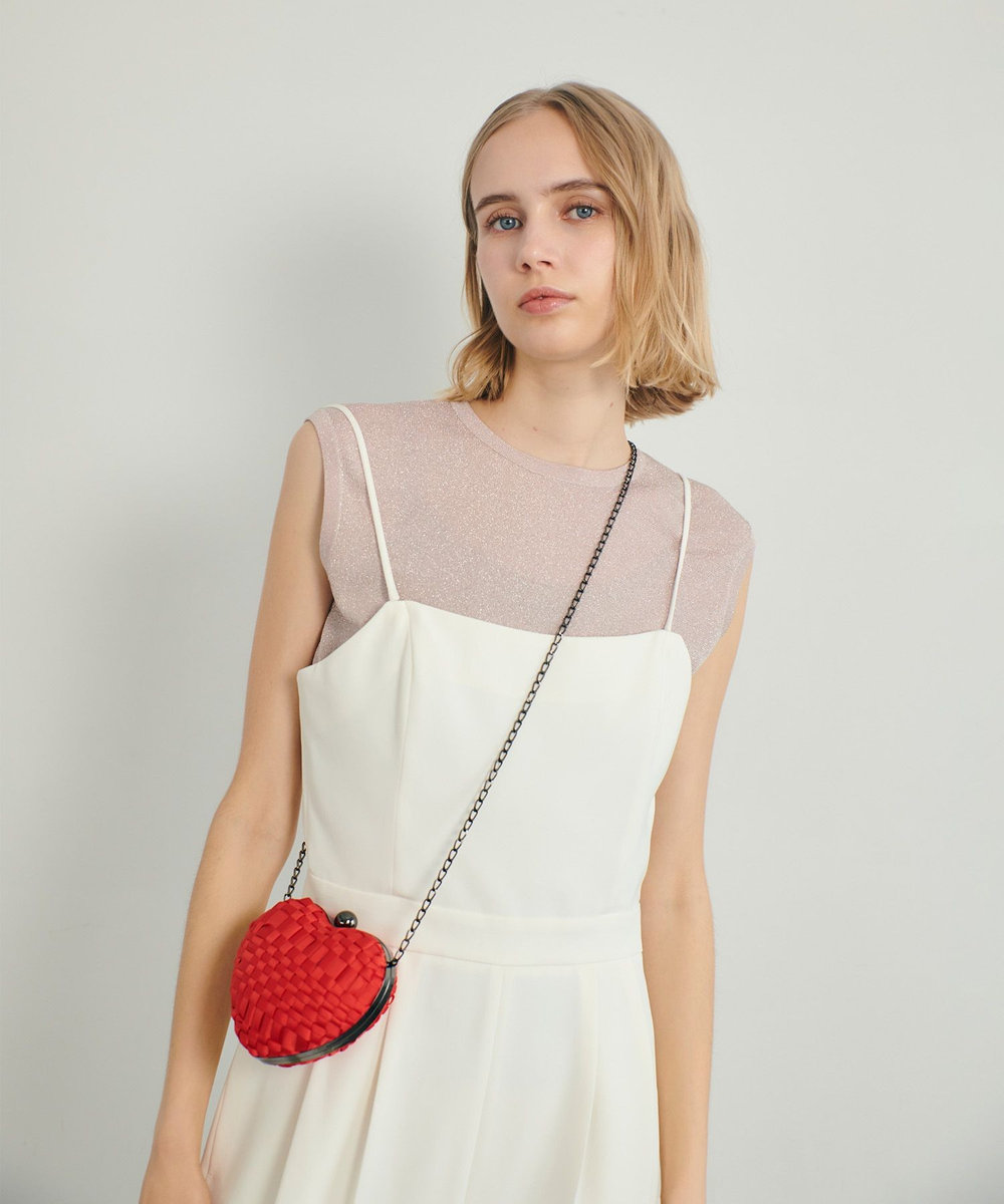 LOULOU WILLOUGHBY 【LOULOU WILLOUGHBY】ビスチェオールインワン オフホワイト (02)