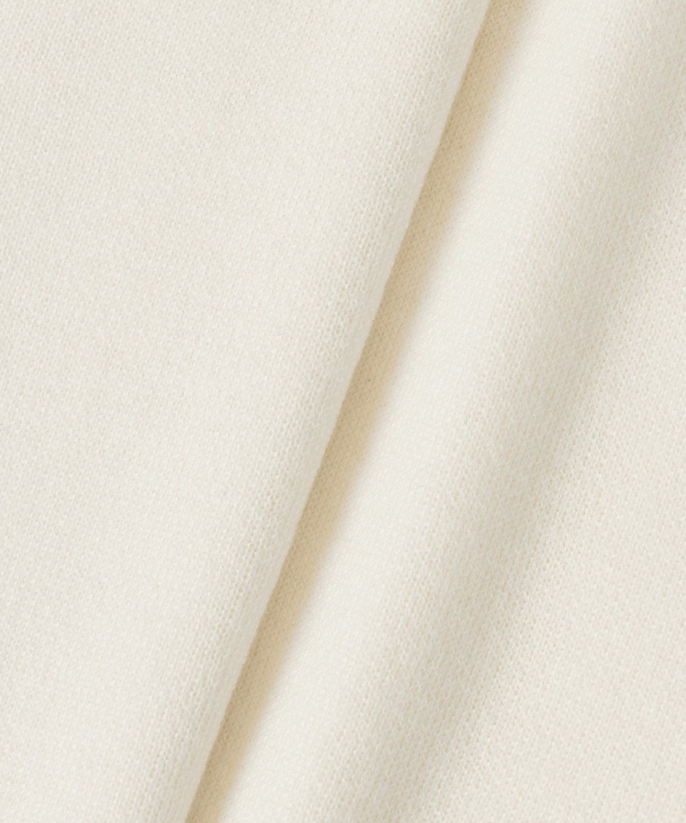 allureville ウールスムース2WAYネックプルオーバー オフホワイト (02)