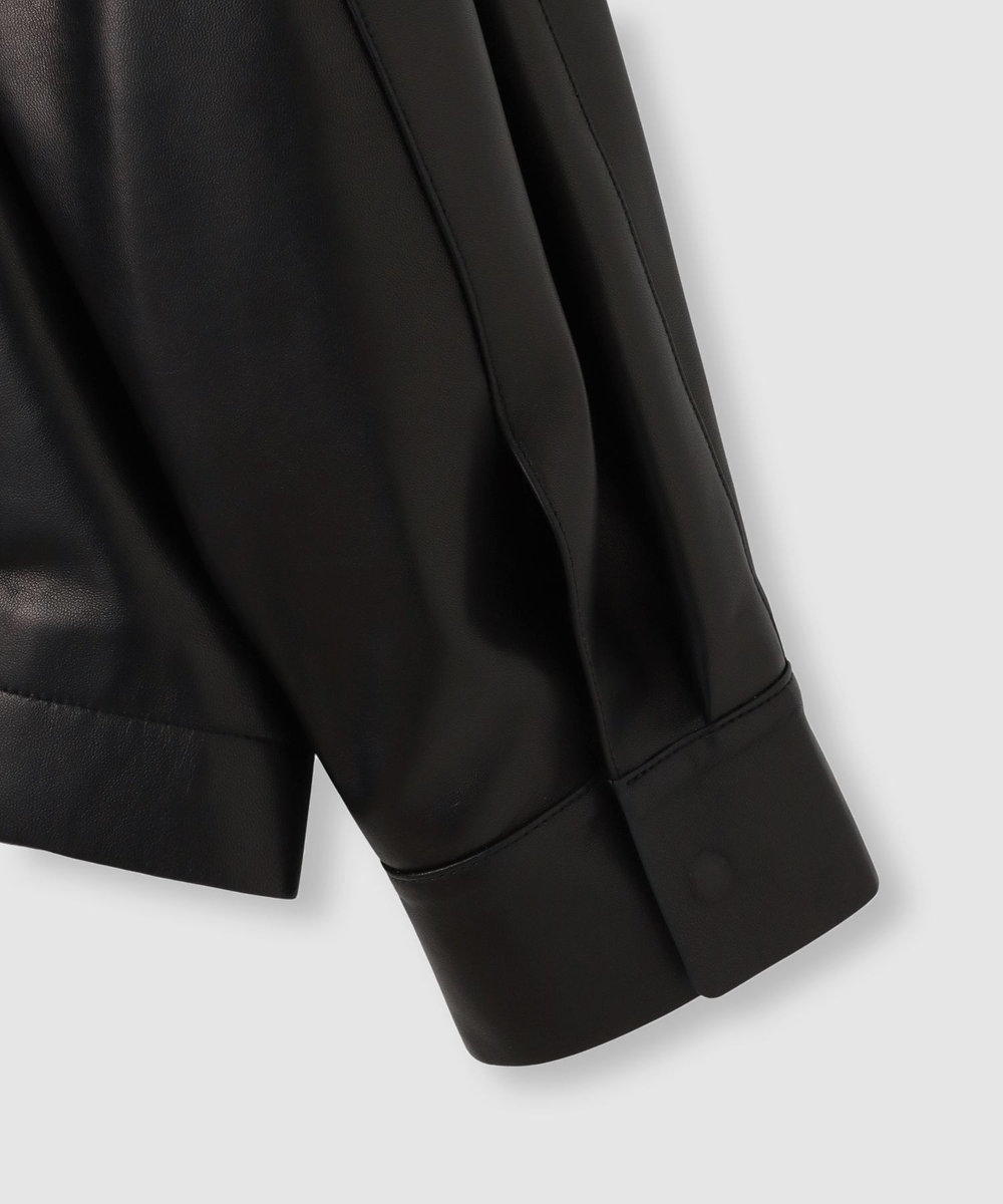 allureville 別注ラムレザーブルゾン ブラック (95)