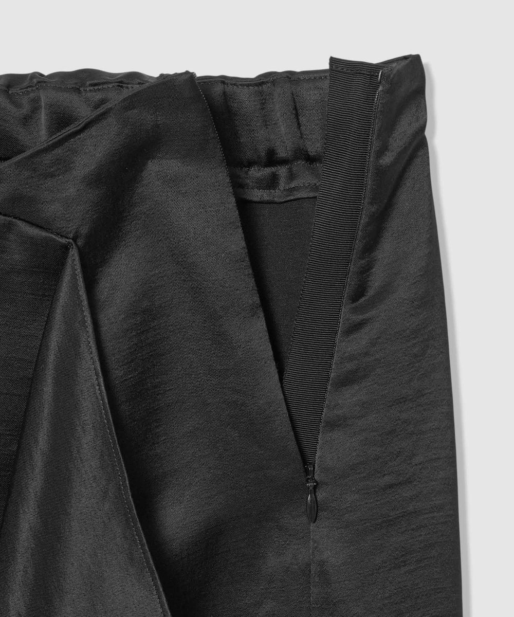 allureville イレギュラーフレアスカート ブラック (95)