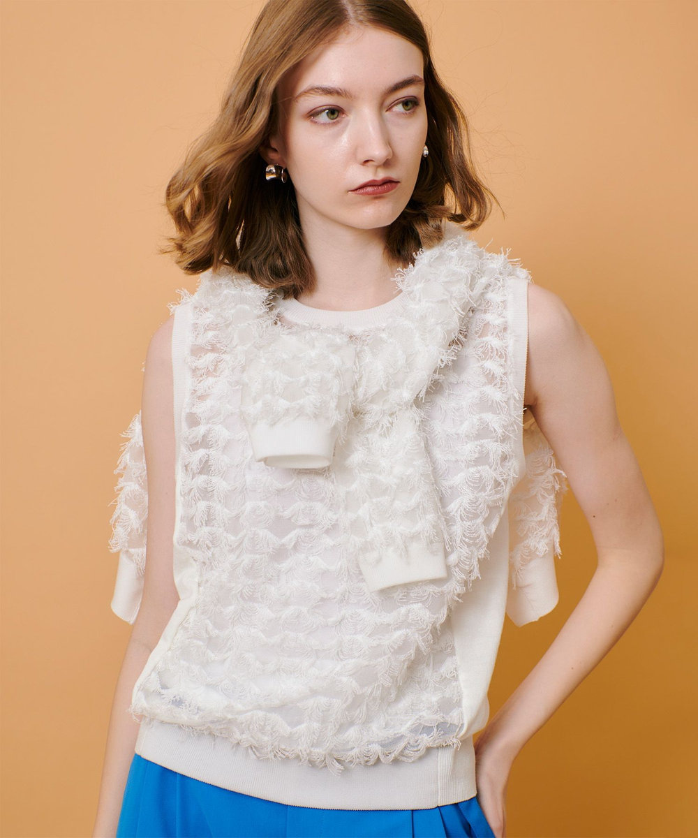 シアーカットジャガードカーディガン|allureville OFFICIAL SITE