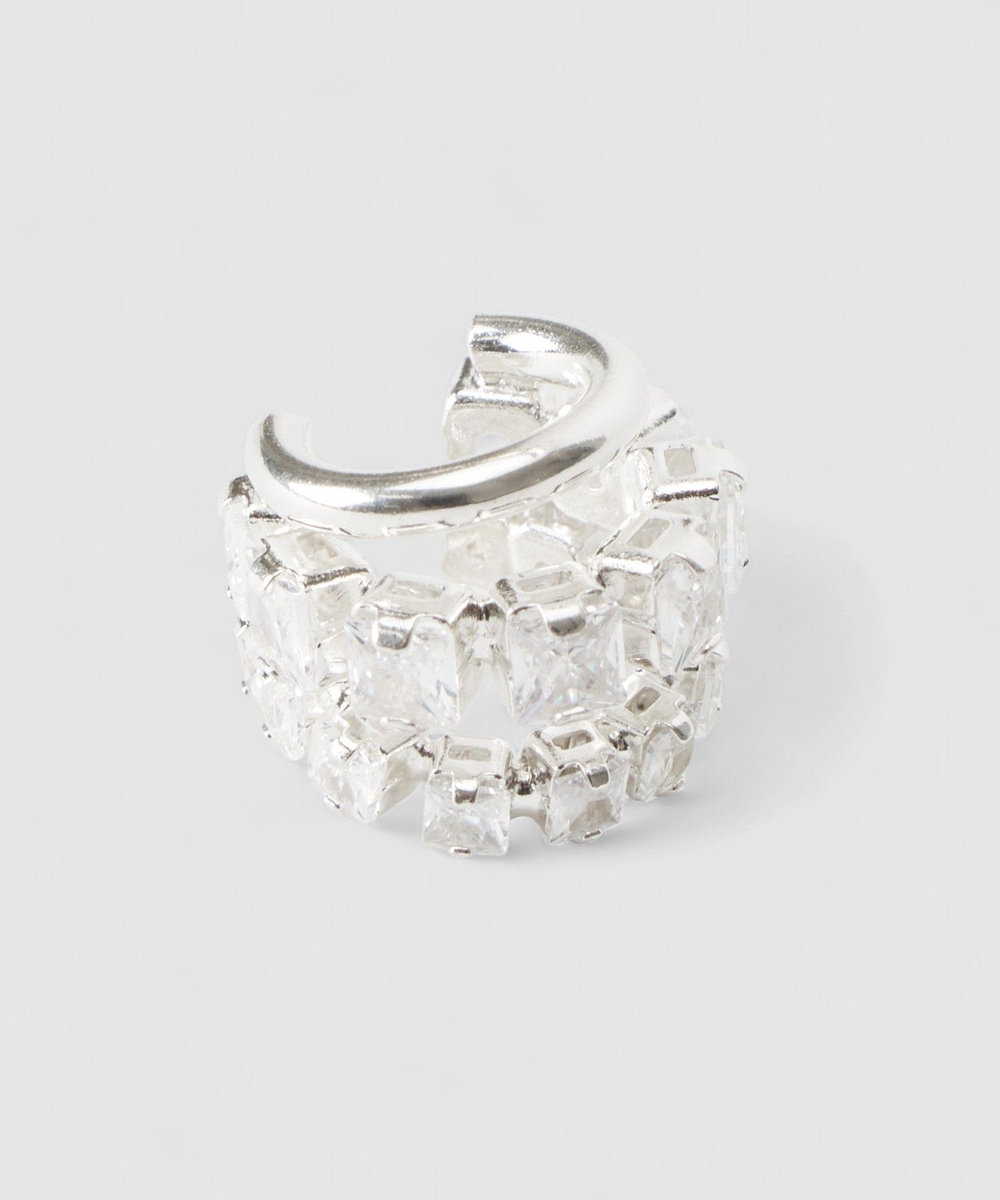 buying 【PERRINE TAVERNITI(ペリーヌ タヴェルニティ)】BOURSAULT EARCUFF DUO クリア (00)