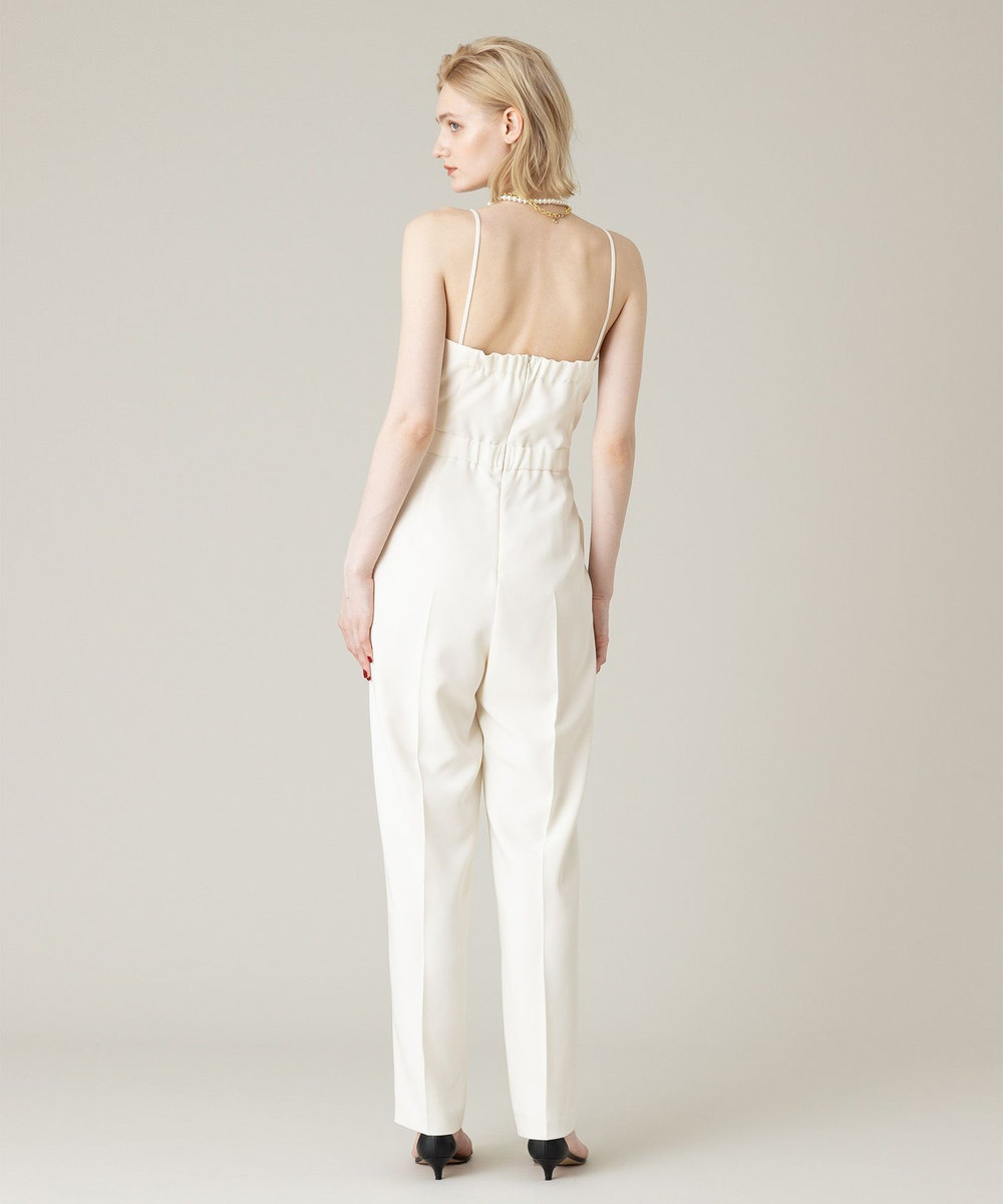 LOULOU WILLOUGHBY 【LOULOU WILLOUGHBY】ビスチェオールインワン オフホワイト (02)