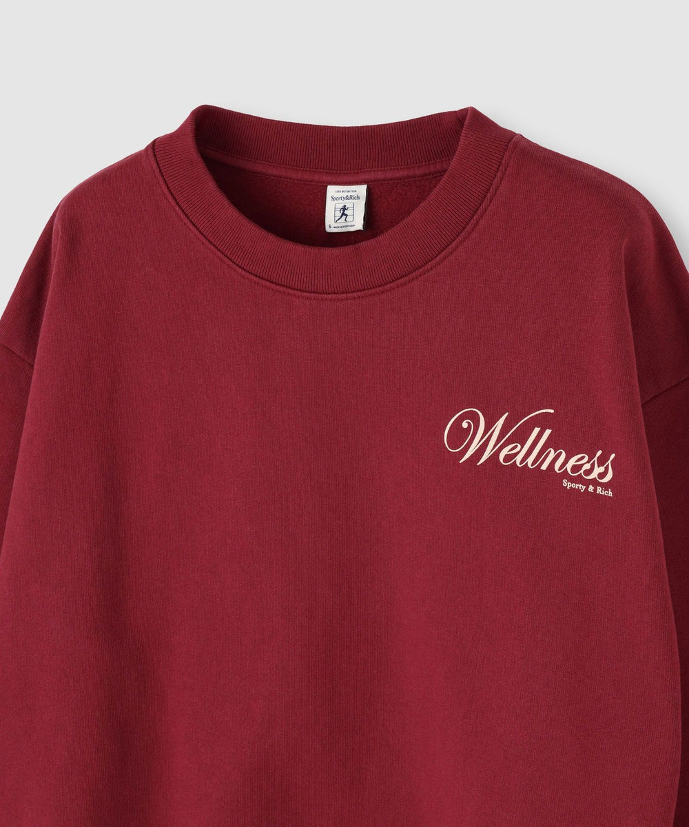 buying 【SPORTY&RICH(スポーティーアンドリッチ)】 SOHO CREWNECK ボルドー (44)