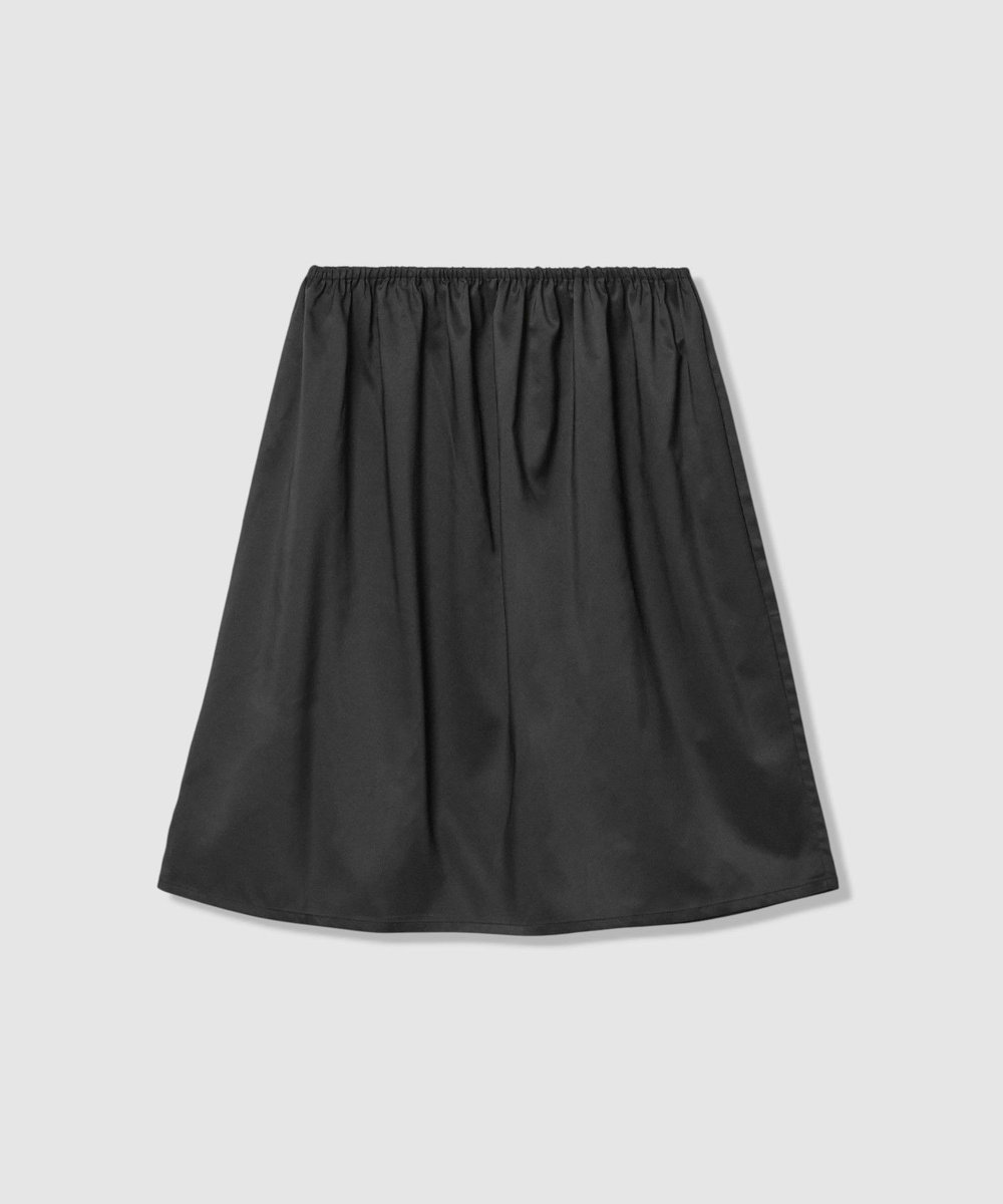 LOULOU WILLOUGHBY 【LOULOU WILLOUGHBY】パンチングスカラスカート ブラック (95)