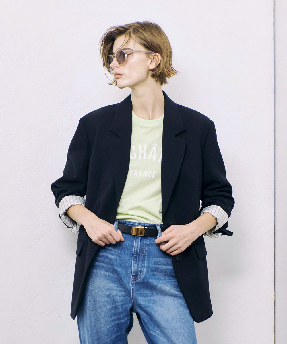 allureville T/Wヒラニジュウオリテーラー2Bジャケット ネイビー (65)