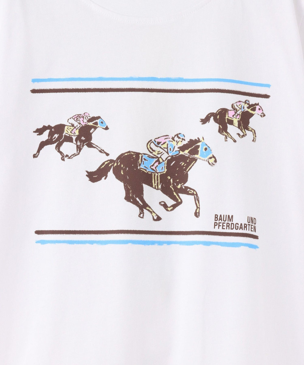 buying 【BAUM UND PFERDGARTEN(バウムアンドヘルガーデン)】JAWO T-SHIRT ホワイト (01)