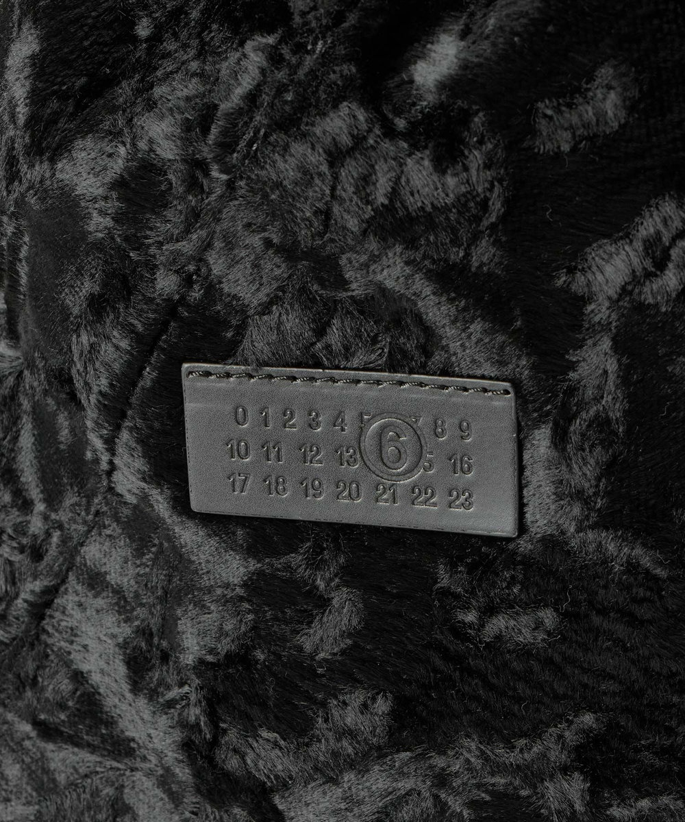 buying 【MM6 Maison Margiela(エムエム6 メゾン マルジェラ)】SMALL JAPANESE ECO FUR ハンドバッグ ブラック (95)