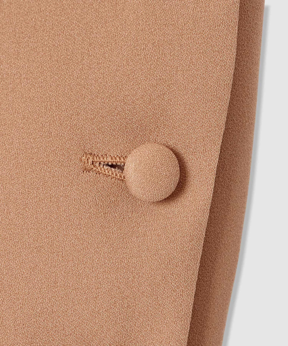 LOULOU WILLOUGHBY 刺繍リボンタイブラウス コーラル (32)